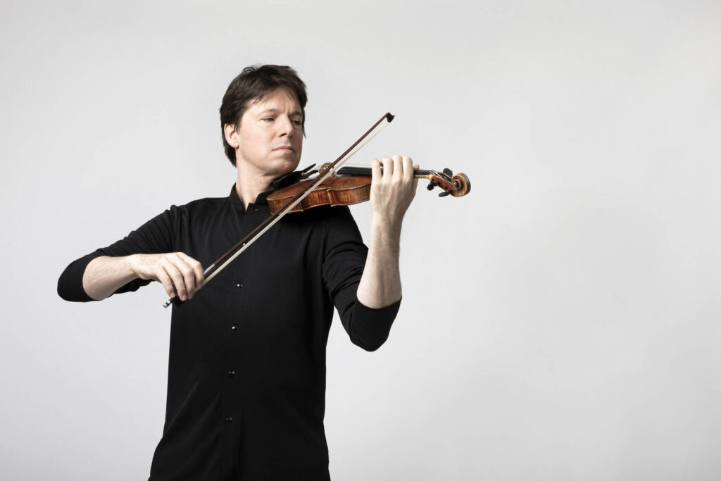 Joshua Bell playing violin defiance